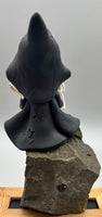 Hand Crafted Wizard Figure On Amethyst Base