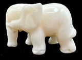 White Jade Elephant Carving ❤️