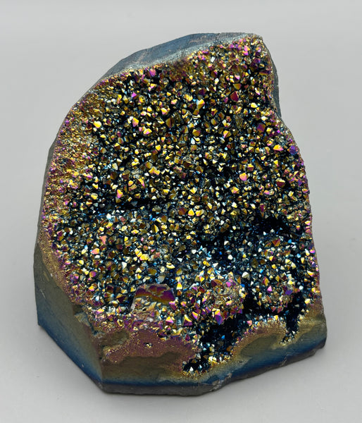 Titanium Aura Quartz Specimen