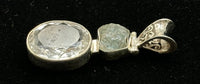 Aquamarine Sterling Silver Pendant