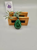 Polished Malachite Necklace