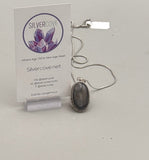 Canadian Sapphire Pendent in .925 Sterling Silver