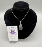 Canadian Sapphire Pendent in .925 Sterling Silver