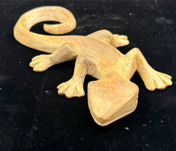 Gecko Teak Wood Carvings