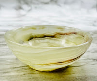 Green Onyx Bowl Carving