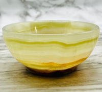 Green Onyx Bowl Carving