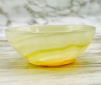 Green Onyx Bowl Carving