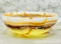 Green Onyx Bowl Carving