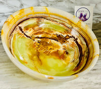 Green Onyx Bowl Carving
