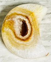 Agate Moon Carving