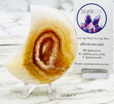 Agate Moon Carving