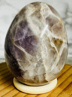 Chevron Amethyst Egg