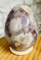 Chevron Amethyst Egg