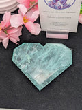 Fluorite Heart Carving ♥️