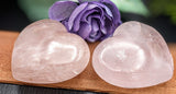 Rose Quartz Hearts