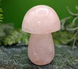Rose Quartz Mushroom Carving