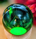 Slag Glass Sphere