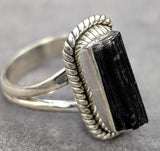Black Tourmaline Ring