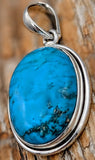 Sleeping Beauty Turquoise Pendant