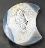 Agate Moon Carving