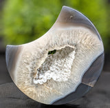 Agate Moon Carving