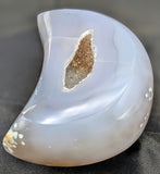 Agate Moon Carving