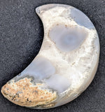 Agate Moon Carving