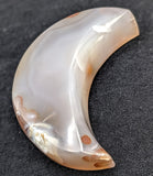 Agate Moon Carving