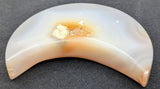 Agate Moon Carving