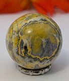 Bumblebee Jasper Sphere
