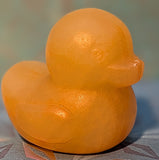 Calcite Duck Carving