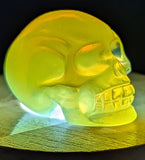 Opalite Skull Carving