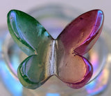 Aura Quartz Butterfly Carving