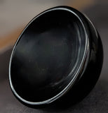 Black Obsidian Bowl
