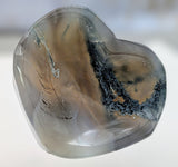 Moss Agate Heart Dish