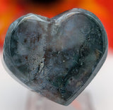 Moss Agate Heart Dish