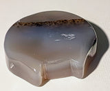 Agate Cat Bowl Carving
