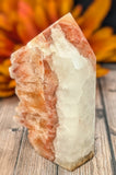 Orange Calcite Tower