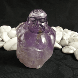 Ametrine Buddha Carving