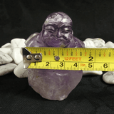 Ametrine Buddha Carving