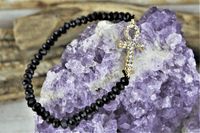 Ankh Cross Bracelet (Gold)
