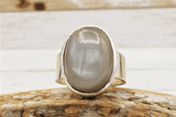 Indian Moonstone Ring (size 8)