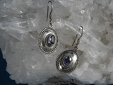 Amethyst Earrings Sterling Silver
