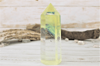 Yellow Volcano Quartz Tower