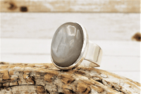 Indian Moonstone Ring (size 8)