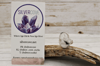 Tourmilated Quartz Ring (Size 7)