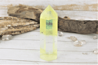 Yellow Volcano Quartz Tower
