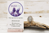Indian Moonstone Ring (size 8)