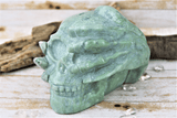 Jadeite Skull Carving