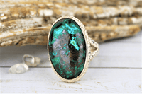 Chrysocolla Ring Size 8.5